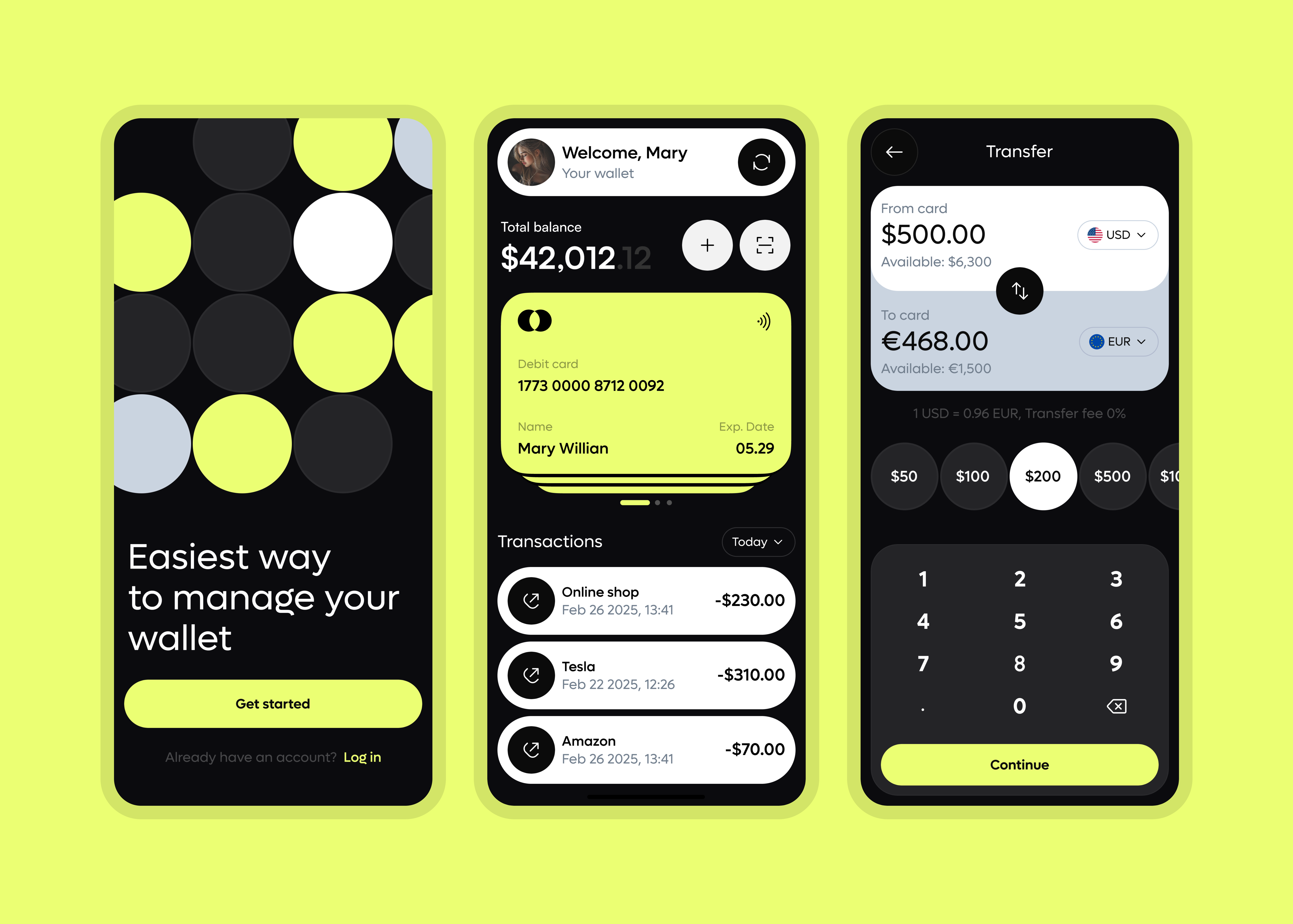 Mobile banking app modern UI (money manager) app banking conversation design mobile modrrn money traker ui user