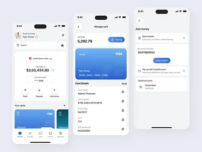 Fintech Mobile Application banking design digital banking figma design finance finance app fintech fintech app fintech design interface ios mobile app mobile application mobileapp money management product design transaction ui uiux ux