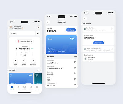 Fintech Mobile Application banking design digital banking figma design finance finance app fintech fintech app fintech design interface ios mobile app mobile application mobileapp money management product design transaction ui uiux ux