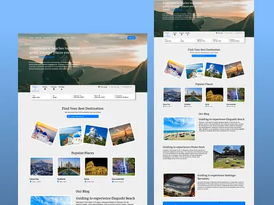A flight booking website ui design ux research