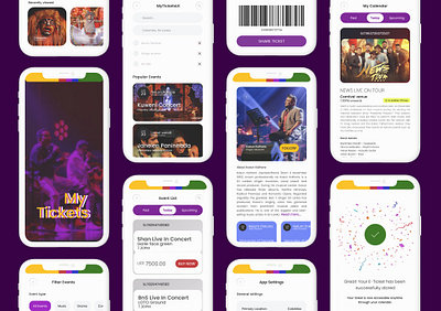 My Tickets App Design