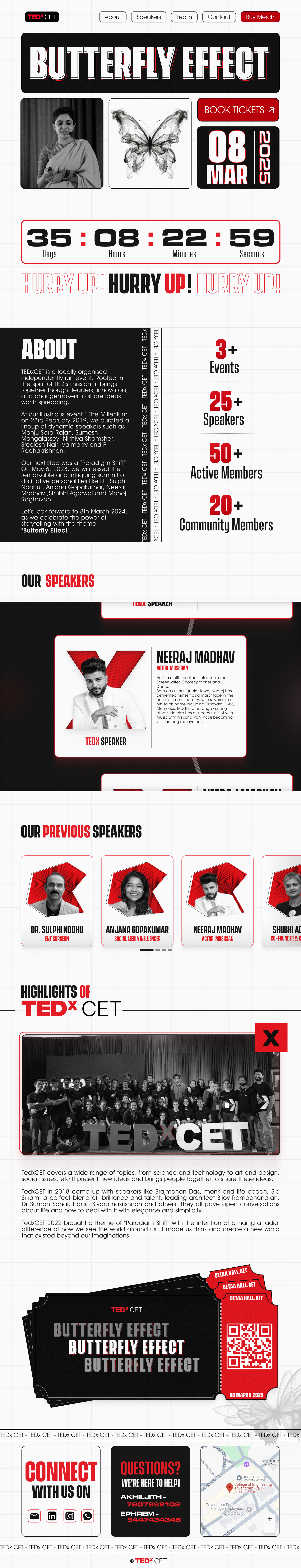 Example of Web Design/Landing Page Design