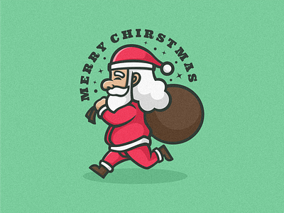 Santa Claus Logo Icon bran brand branding business cartoon character design icon illustration logo logocharacter logodesign logofolio logoicon logomascot logos mascot santaclaus vector