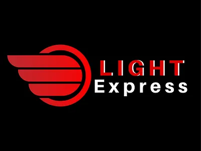 Light Express (Delivery company) branding logo