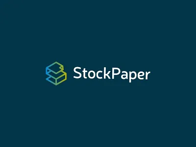 StockPaper folding logo paper s stock