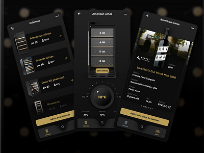 Wink Wine mobile app alcohol bottle grapes mobile app design product page product page design ui design ui mobile vineyard wine wine production winery