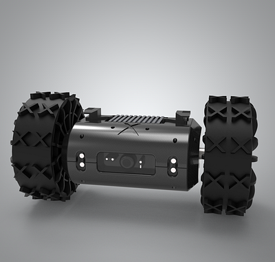 NERVA S throwable UGV cad design graphic design illustration keyshot render solidworks ugv