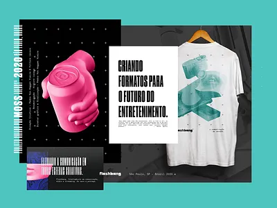 FLASHBANG ® 2020 3dillustration advertising company film making modernaesthetics production rebranding streaming