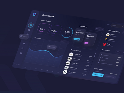 Lumen – Desktop App UI/UX app dark theme dashboard desktop ui ux