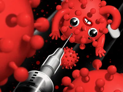 An eye for an eye art bookcoverillustration conceptualart conceptualillustration cover covid19 design digitalillustration editorialart editorialillustration illustration lowbrowpopsurrealism magazinecover pandemic popart popsurrealism poster scifi vaccines virus