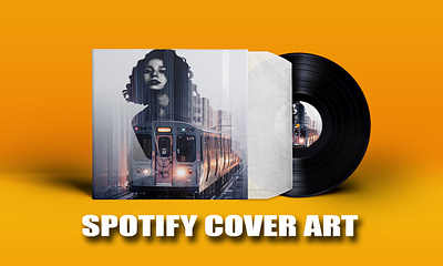 i will spotify album cover design album design cover design graphic design singer cover design spotify album