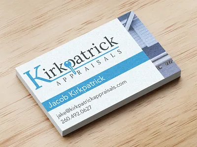 Kirkpatrick Appraisals - Logo Design/Business Card Design branding business card business card design design graphic design logo logo design