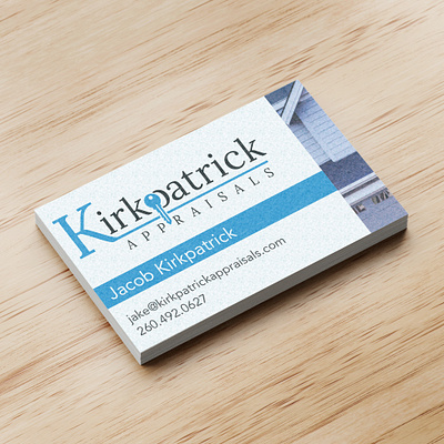 Kirkpatrick Appraisals - Logo Design/Business Card Design branding business card business card design design graphic design logo logo design