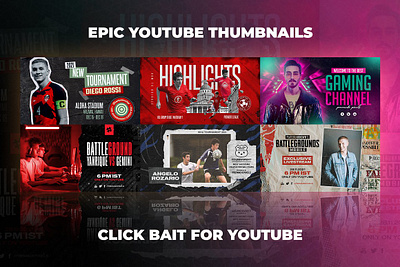 Youtube Thumbnails Set 19 free album covers