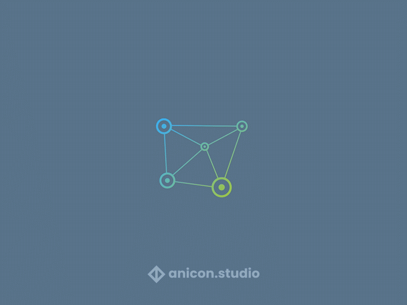 Theory of... anicon animated logo animation atoms design graphic design icon illustration json loading logo lottie molecule motion graphics science ui