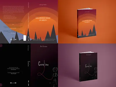 Book covers branding design illustration logo typography vector