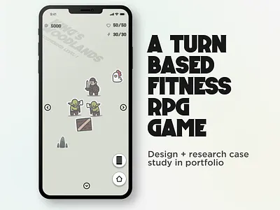 Kalory Island - Fitness RPG app design fitness game health ui ux