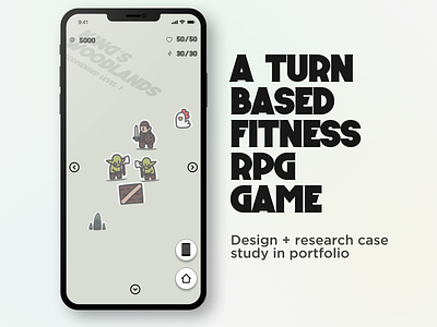 Kalory Island - Fitness RPG app design fitness game health ui ux