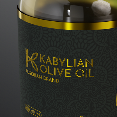 Brand name with golden metalic color 3d art blender bottle branding cycles design eevee gold graphic design green illustration label logo metal mockup photoshop product render yellow