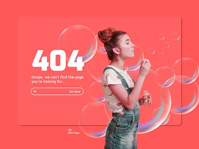 Daily UI #008 - 404 Page 404 404page adobe adobexd dailyui design graphic design ui