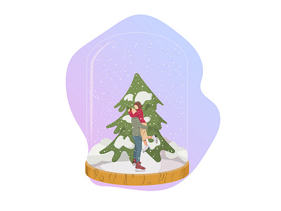 snow globe adobe adobe illustrator christmas illu illustrator snow snow ball snow globe vector