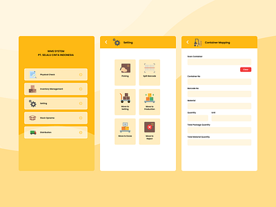 WMS - Mobile Apps design manufacture mobile mobile apps production ui