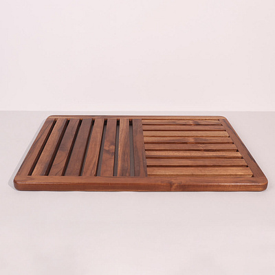 Non-Slip Teak Shower Mat & Bath Mat design product