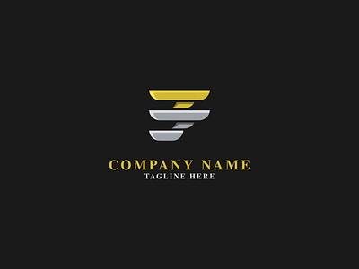 3FF Logo branding company design initials logo logo logodesign modern logo simple logo