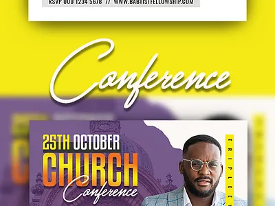 Church Flyer bill board branding businesscard design flyer illustration logo rollup typography ui