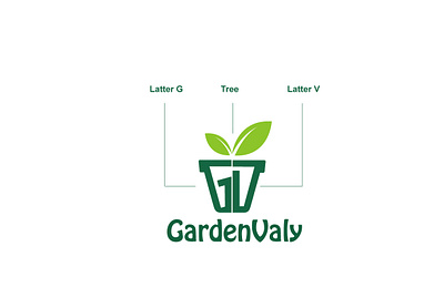 Garden Valy adobe illustrator app branding design graphic design illustration logo