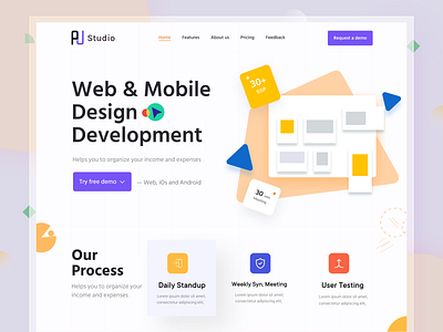 Design Development Company Website Page amplifier design company development homepage interface landing page typography uiux web web page website website concept website design and development website design company website design services website designer website designing website template