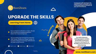 eLearning website elearning graphic design illustration photoshop website design.