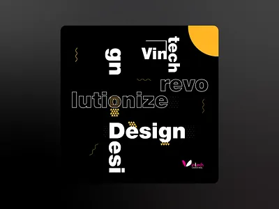 Distorted Typography graphic design