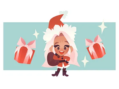 Merry Xmas 2021! 3/3 design illustration vector xmas