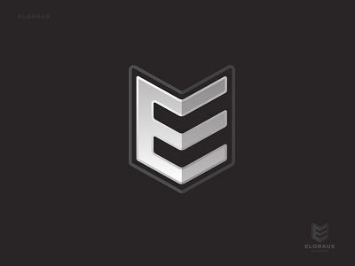 Logo design for Eloraus, gaming company branding design gaming logo monogram