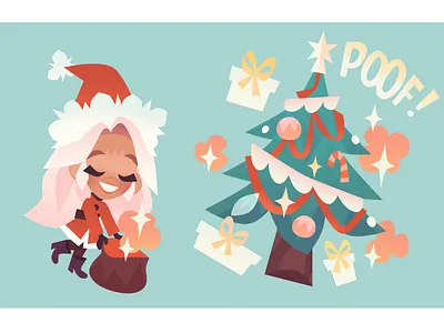 Merry Xmas 2021 1/3 design illustration vector xmas