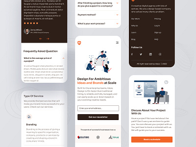 Agency Website Responsive Version agency responsive agency ui agency website design digitat agency illustration mobile responsive responsive ui responsive website ui uidesign uiux ux web ui