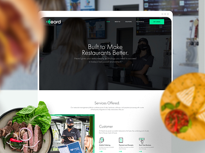 Heard - Website and android app branding graphic design heard ios logo minimal mobileapplication motion graphics product design ui user interface userexpereince ux web website