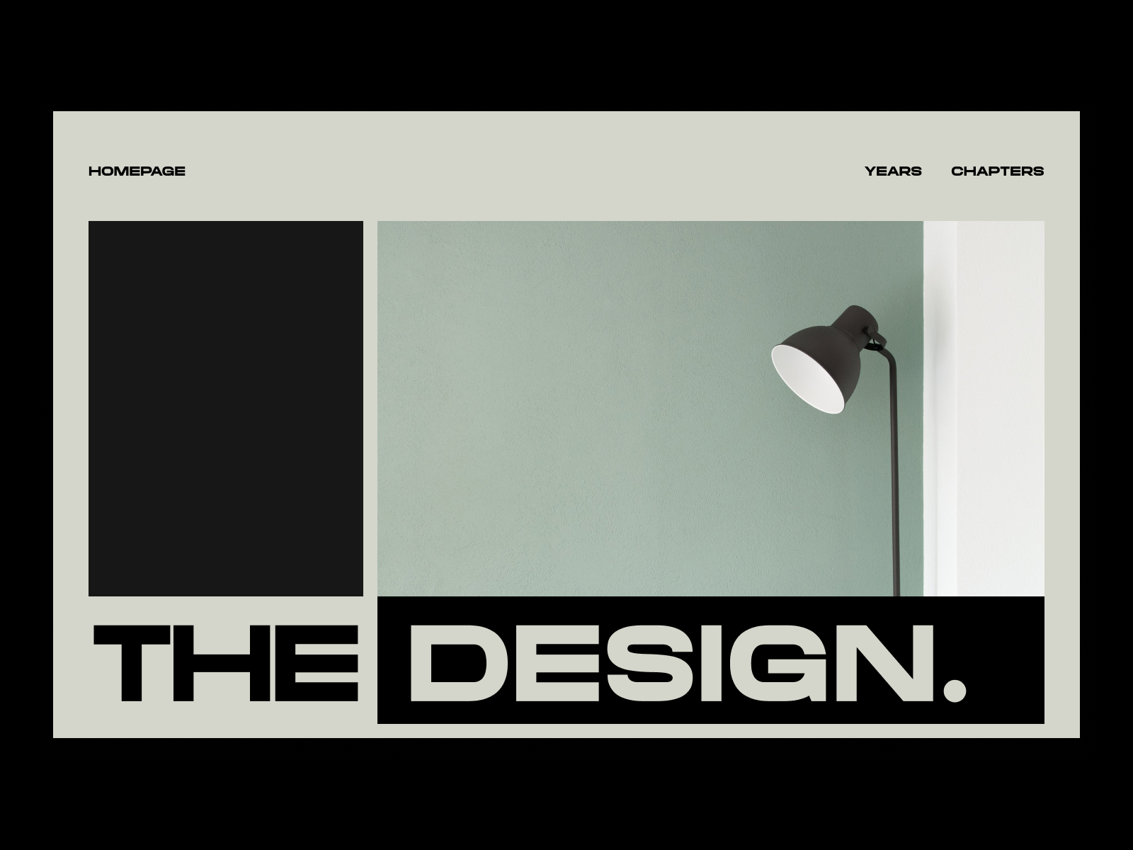 Example of Interior Studio Home Screen