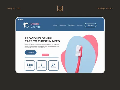 Daily UI :: 032 032 crowdfunding daily ui daily ui 032 daily ui challenge daily uichallenge dailyui dailyui 032 dailyui challenge dailyui032 dailyuichallenge design funding fundraising ui ui design uidesign