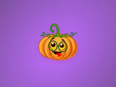 Pumpkin affinity designer art design autumn cartoon cute design fruit funny graphic design illustration logo mbestyle pumpkin vector vegetables yalda