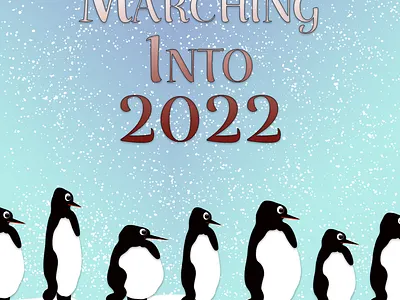 Penguin March 2022 design graphic design illustration photoshop