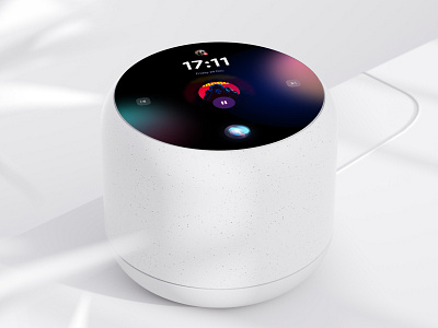 Smart Home Assistant Device 3d ai app device home assistant product product design smart ui user interface ux