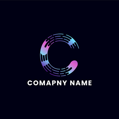 C initial Tech logo, Cool C Initial Wire logo abstract branding c letter logo company logo consulting gradient graphic design illustration letter mark monogram logo design logo designer logomark logotype software symbol tech technical techno technical technology logo ui