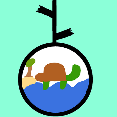 ornament aquarium design illustration