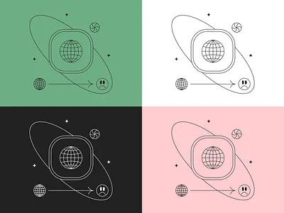 Error illustration from Tokyo Illustrations 2.0 ⛩ 2d 404 505 connection design digital error illustration kapustin linear loading lost off outline problem tokyo vector wait