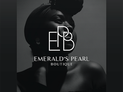 Emerald Pearl fashion logo initial icon logo luxury logo minimal logo sleek logo