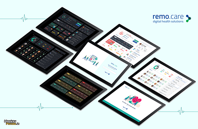 remo.care Dashboard Design dashboard design mobile ui design mobiles ui ui design visual design