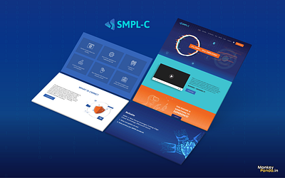 SMPL-C Website Design dashboard design logo ui design visual design website