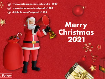 Merry Christmas 2021 2021 adobe photoshop graphic graphic design marry christmas photoshop satyendra1509